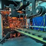 380V 50HZ 3P Steel Truss Girder Welding Machine Pneumatic