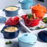 Buy cheap Anti Scald Baking Ceramic Oven Bowl With Lid Double Ear Multifunctional from wholesalers