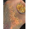Buy cheap OEM Purple Single Color Eyeshadow Pink Glitter Eye Makeup For Daily Party from wholesalers