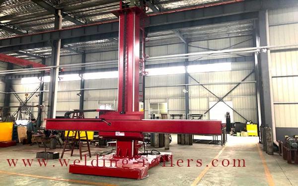 Buy cheap Red Color 3030 Column And Boom Welding Manipulators For Pressure Vessels from wholesalers