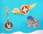 Wholesale Custom Medal Logo Medallion Soft Enamel Gold Silver Marathon Running