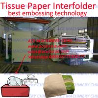 Buy cheap Taiwan Design High Speed Automatic Interfold Facial Tissue Paper Machinery With product