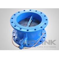 Buy cheap Ductile Iron Non-slam Check Valve, Hydraulic Damper, Double Rubber-lined Flapper product