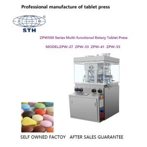 China ZPW500 Series Rotary Ring Shape Tablet Press Machine 48600pcs/H on sale