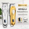 Buy cheap Adjustable Cordless Hair Trimmer For Men Rechargeable 1400mAH LCD Display from wholesalers