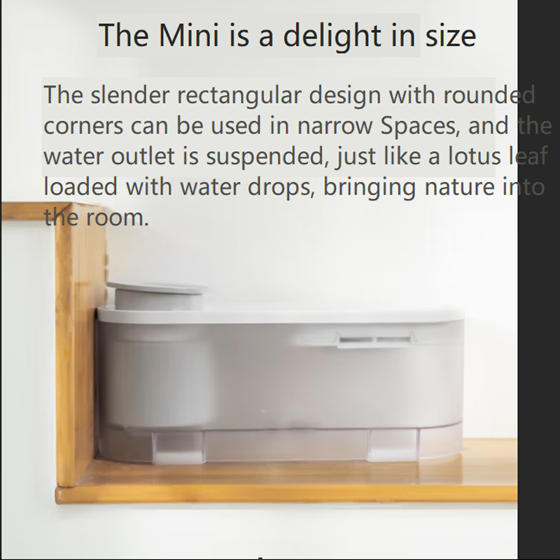 No LCD Display Ningbo Mini Pet Food Drinking Bottle Water Cat Automatic Pet Dispenser