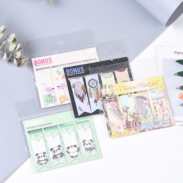 Buy cheap Cute Animal Character Magnetic Bookmark Clips For Book Paper Page from wholesalers