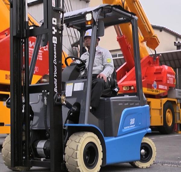 Buy cheap AC Motor Battery Powered Forklift 1500Kg Electric Fork Truck With Solid Tires from wholesalers