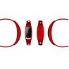 Buy cheap 4M Dog Location Pet GPS Tracker Collar App Tracking 500mAh Black Red 53mm from wholesalers