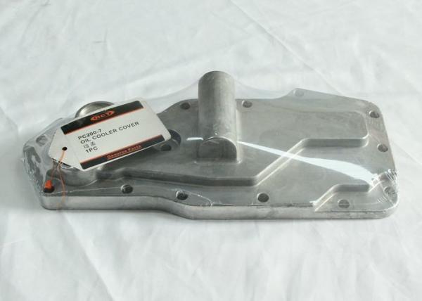 Metal Material Komatsu Excavator Spare Parts Oil Cooler Cover OEM / ODM
