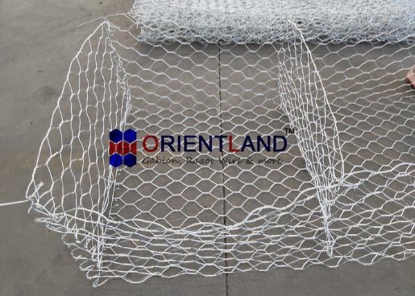 Buy cheap HDG 80x100mm Woven 3.0mm Gabion Wire Baskets from wholesalers