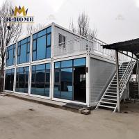 Buy cheap Prefabricated Removable Mobile Modular Portable Construction Office WIth Glass product