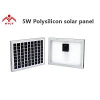 Buy cheap 5 Watt Polycrystalline Solar Panel Alu Minum Alloy Anodized Weather Resistance product