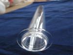Solar Reactor Applied Heat Resistant Fused Quartz Glass Tube With Flange Quartz