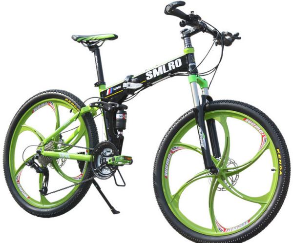 Buy cheap Disc Brake 26 Inch Dual Suspension Folding Mountain Bike from wholesalers