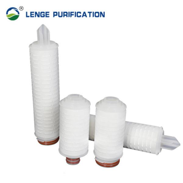 Buy cheap 2.5 Inch 226 Spear Fin PTFE Pleated Sediment Filter Cartridge For Beverage from wholesalers