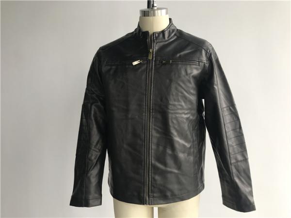 Buy cheap Waterproof Dark Brown Mens PVC Jacket S M L XL Size Fashion Design DOCO1720 from wholesalers
