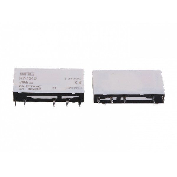 24V 6A Ultra Thin SPDT Power Relay High Dielectric Withstand 4KV For Hair Dryer