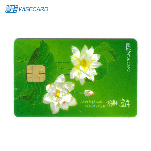 whole sale blank EMV card plastic 4 color pre-printing high quality