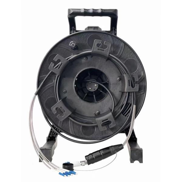 Buy cheap LSZH PVC TPU Jacket Tactical Fiber Cable Customization Tac Fiber Cable from wholesalers