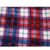 Buy cheap Plaid Printed 280gsm Micro Fleece Fabric For Garment Scarf from wholesalers