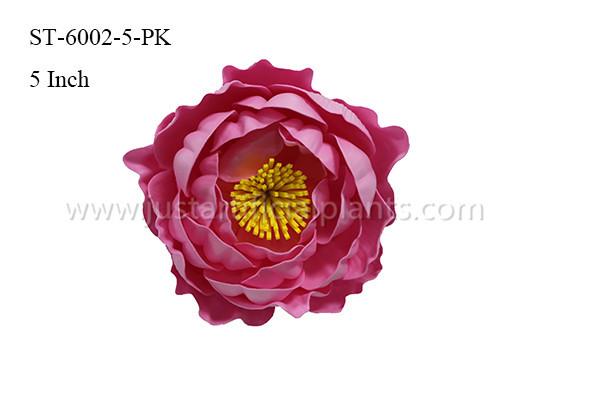 Buy cheap Pink Color 5 Inch EVA Peony Artificial Flowers Wedding Decor Home Design from wholesalers