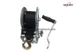 Heavy Duty Single Hobbing Gear Cable Hand Winch With Strap 1000lb Lifting