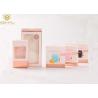Buy cheap Pink 1500g Cardboard Earphone Packaging Box With Plastic Hook from wholesalers