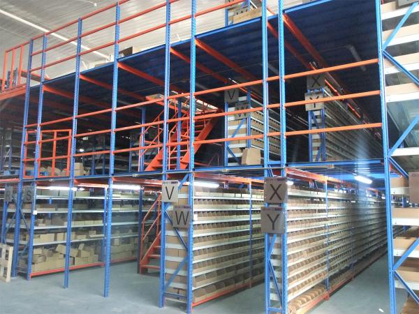 Buy cheap Multi Layer Industrial Metal Mezzanine Systems Weight Capacity 200-1000 KGS / Square Meter from wholesalers
