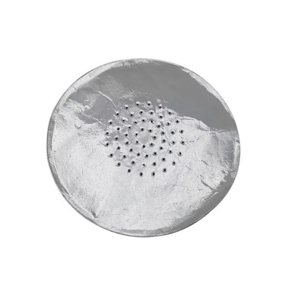 Buy cheap Customized Logo Silver Hookah Shisha Aluminum Foil 12*12cm Round Sheet With Holes from wholesalers