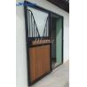 Buy cheap Outdoor Portable Riding Barn Door Metal Horse Barns Black Powder Coated from wholesalers