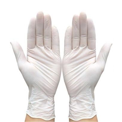 Buy cheap White Health Nitrile Medical Examination Gloves from wholesalers