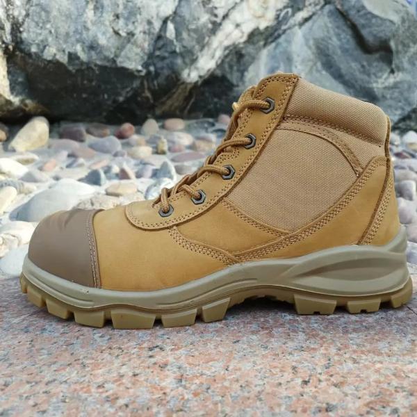 Heavy Duty Mining Boots Anti Puncture Anti Static Steel Toe Safety Protective