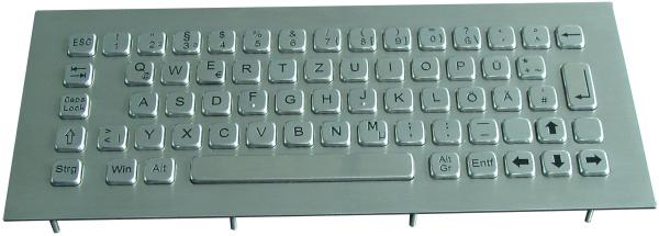 Buy cheap Vandal Proof Panel Mount Stainless Steel Keyboard For Self Service Kiosk from wholesalers