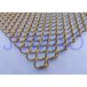 Buy cheap Area Reduction Fireplace Chain Curtain , Easy To Install Metal Mesh Drapery from wholesalers