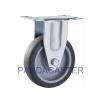 Buy cheap Fixed Institutional Casters 100mm Nonmarking Soft Rubber Caster Wheels from wholesalers