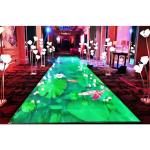 Party Event Indoor Outdoor Led Dance Floor Screen 500*1000mm Cabinets Full Color