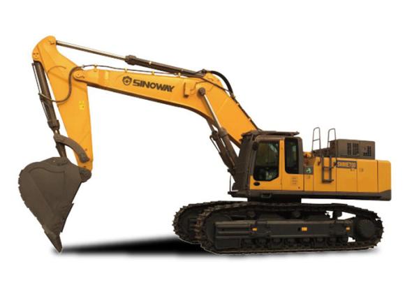 Mining Earth Moving Machines 70 Ton Hydraulic Mining Shovel Heavy Duty Track