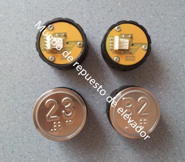 Buy cheap The button OTIS BR36 with braille for elevator from wholesalers