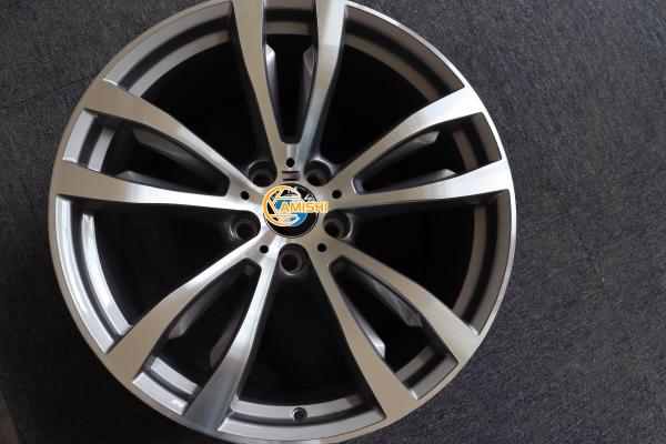 Buy cheap Cast ET40 74.1 Hole 20 Inch Gloss Black Alloy Rims For BMW X5 from wholesalers