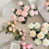 Buy cheap Real rose bouquet, single fake flower, home decor, living room dining table decoration, wedding hall flower arrangement, decoration, flower arrangemen from wholesalers