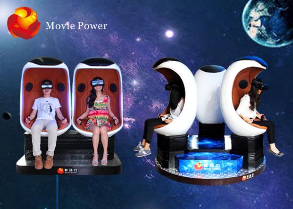 Buy cheap Interactive 360° Rotation 2 Seat 9D VR Cinema System With 1440p Hmd from wholesalers