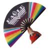 Buy cheap Japanese Custom Printed Logo Wedding Hand Fans Handmade Bamboo Fan from wholesalers