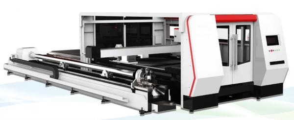 Buy cheap Double Platform Plate Tube Integrated Laser Cutting Machine Multifunctional High Precision from wholesalers