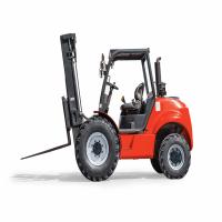 Buy cheap Diesel Engine Rough Terrain Forklift / Four Wheel Drive Forklift 1070mm Fork product