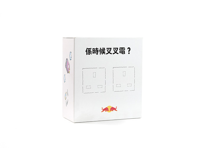 CMYK Food Storage Cardboard Boxes Tray With Drink Holder