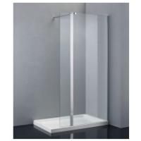 Buy cheap 8mm Tempered Glass Seamless Single Sliding Glass Shower Doors OEM product