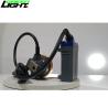 Buy cheap Waterproof IP67 Rechargeable Mining Cap Lamps 1.67W 420g 15000lux from wholesalers