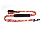 Green / Red Color Heavy Duty Retractable Dog Leash Durable Size 2.5 X 120cm