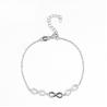 Buy cheap 11.2g 925 Sterling Silver Charm Bracelet 18cm Alex And Ani Soul Sister Bracelet from wholesalers